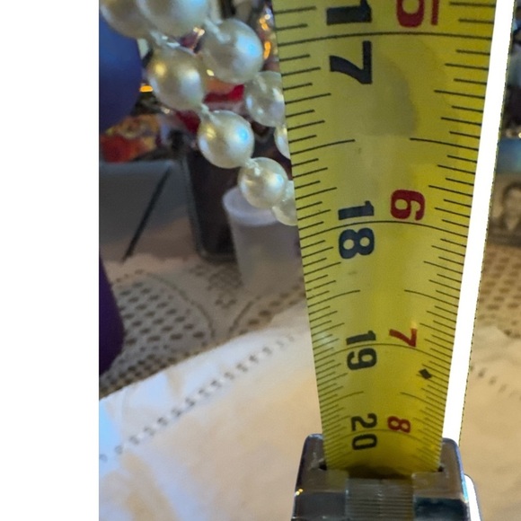 Vintage Double String of Faux Pearls - extra long - versatile to wear - see pics - Picture 3 of 3